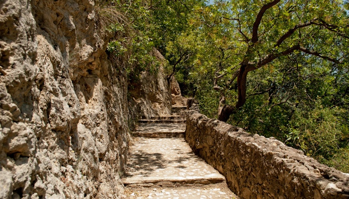Percorso Moillis in Villa Gregoriana