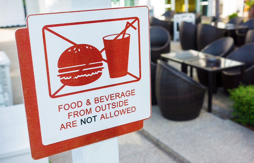 Duomo Florence | Rules & Regulations - Food & Drinks
