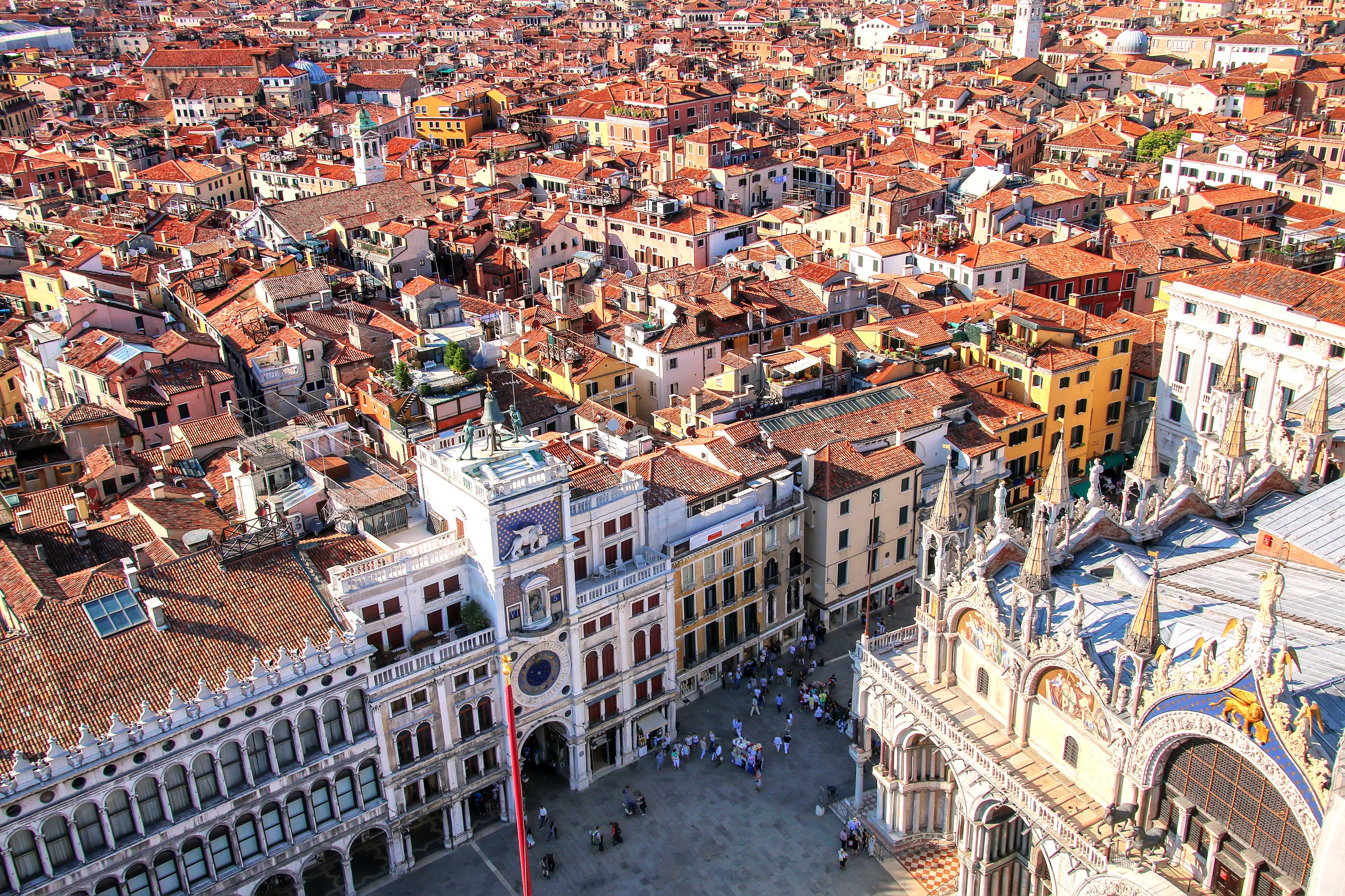 View of Venice from St Mark's Campanile