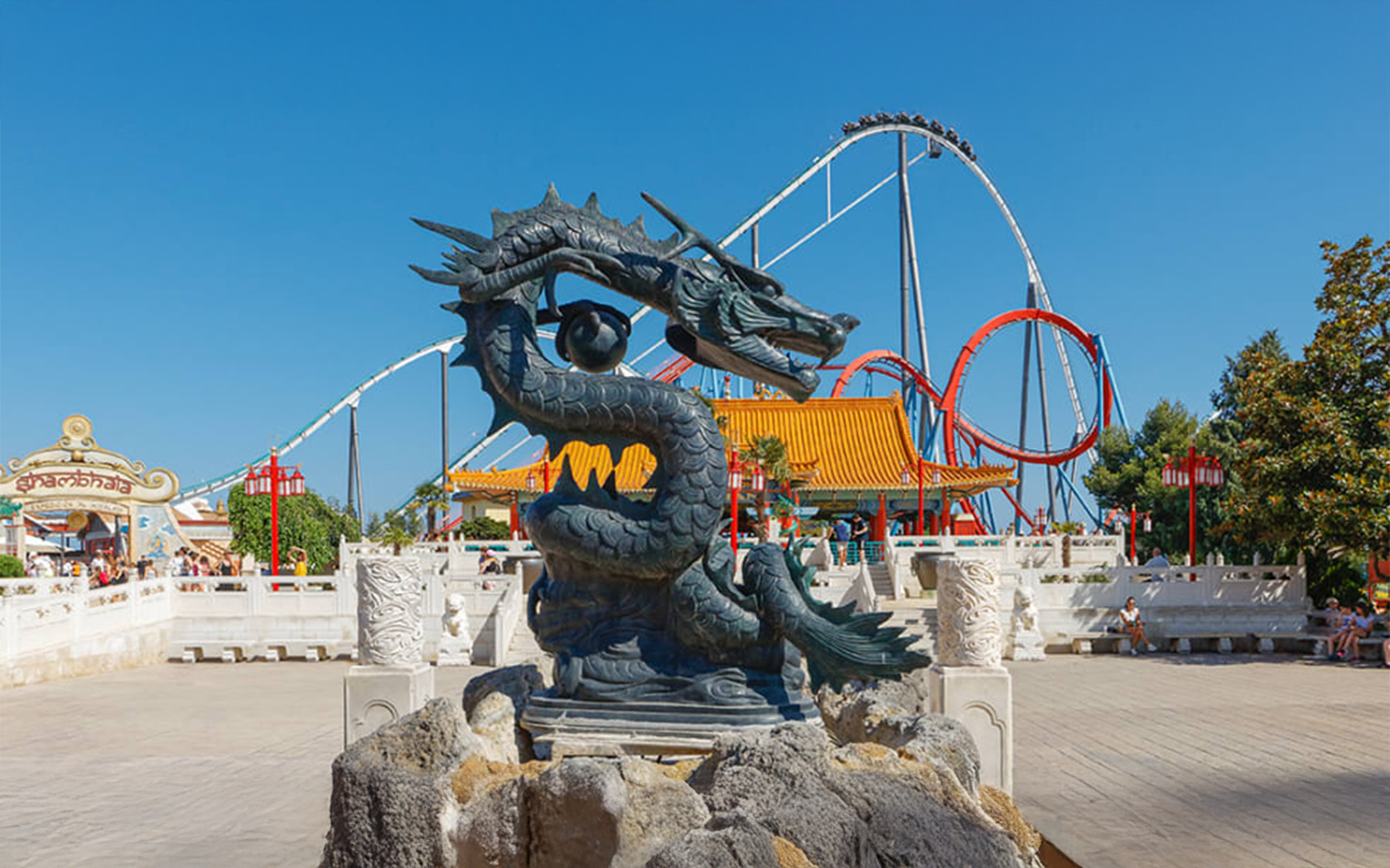 Dragon ride in China zone, Port Aventura