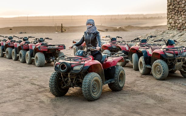 de hurghada: passeio de quadriciclo, safári de camelo, observação de estrelas e jantar com traslados do hotel de ida e volta-2