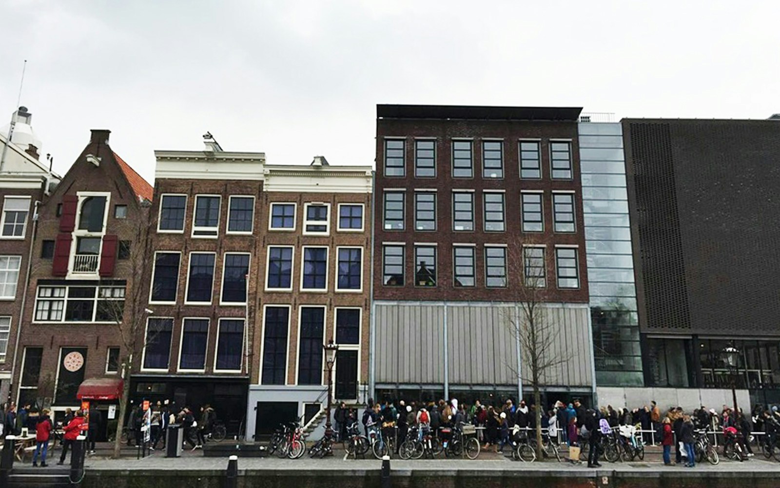 Anne Frank Haus in Amsterdam in den Niederlanden