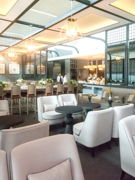 Coral Executive Lounge seating area at Phuket International Airport T2 International.