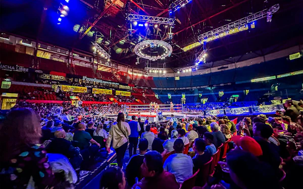 Arena Mexico: Lucha Libre Show + Walking Tour with Traditional Liquor Tastings