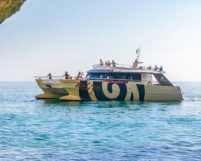 From Albufeira: Benagil Cave Catamaran Cruise