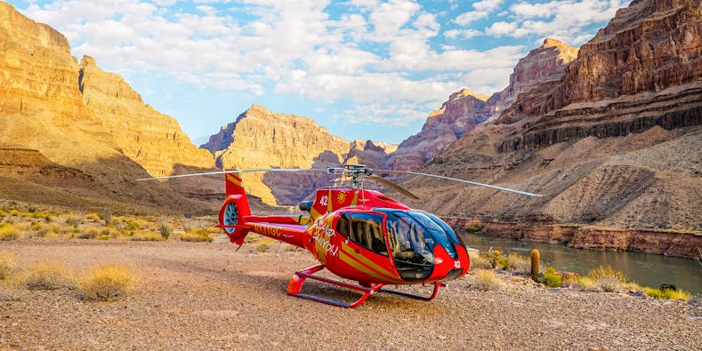 Visites en hélicoptère de la rive ouest du Grand Canyon
