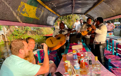 Xochimilco Trajinera Boat Tour with Pulque and Mezcal Tasting