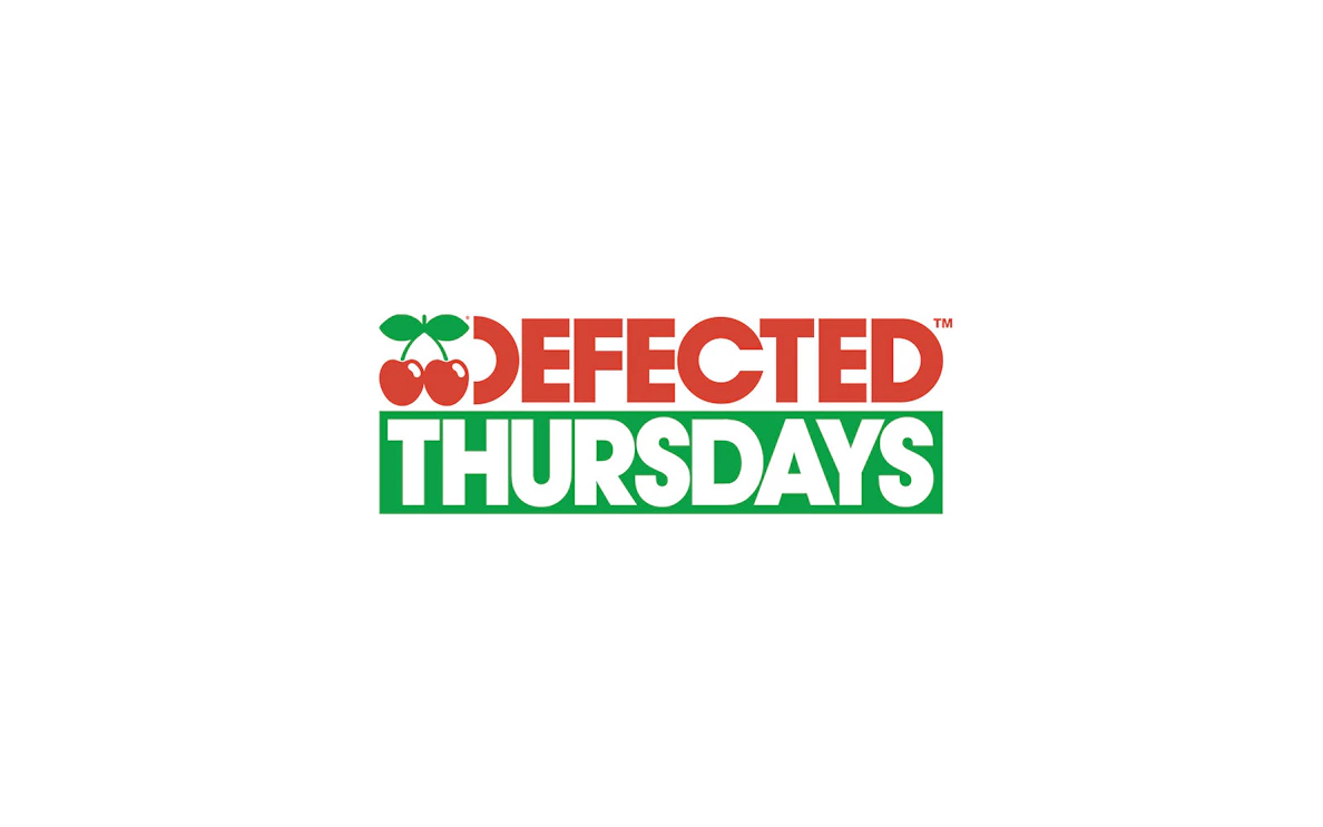 Defected Thursdays logo with cherries, Pacha event tickets.