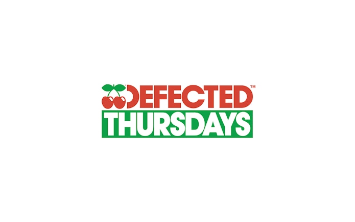 Defected Thursdays logo with cherries, Pacha event tickets.