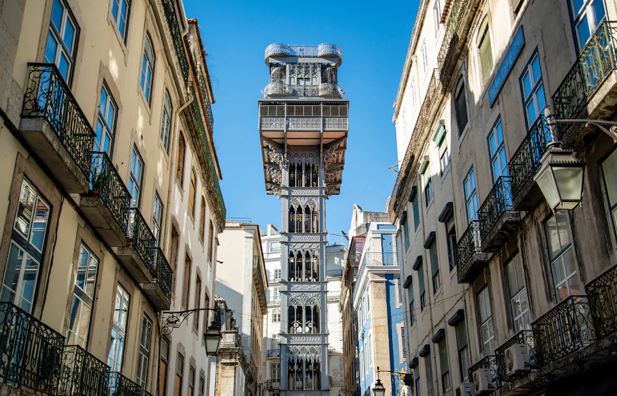 Santa Justa Elevator overview