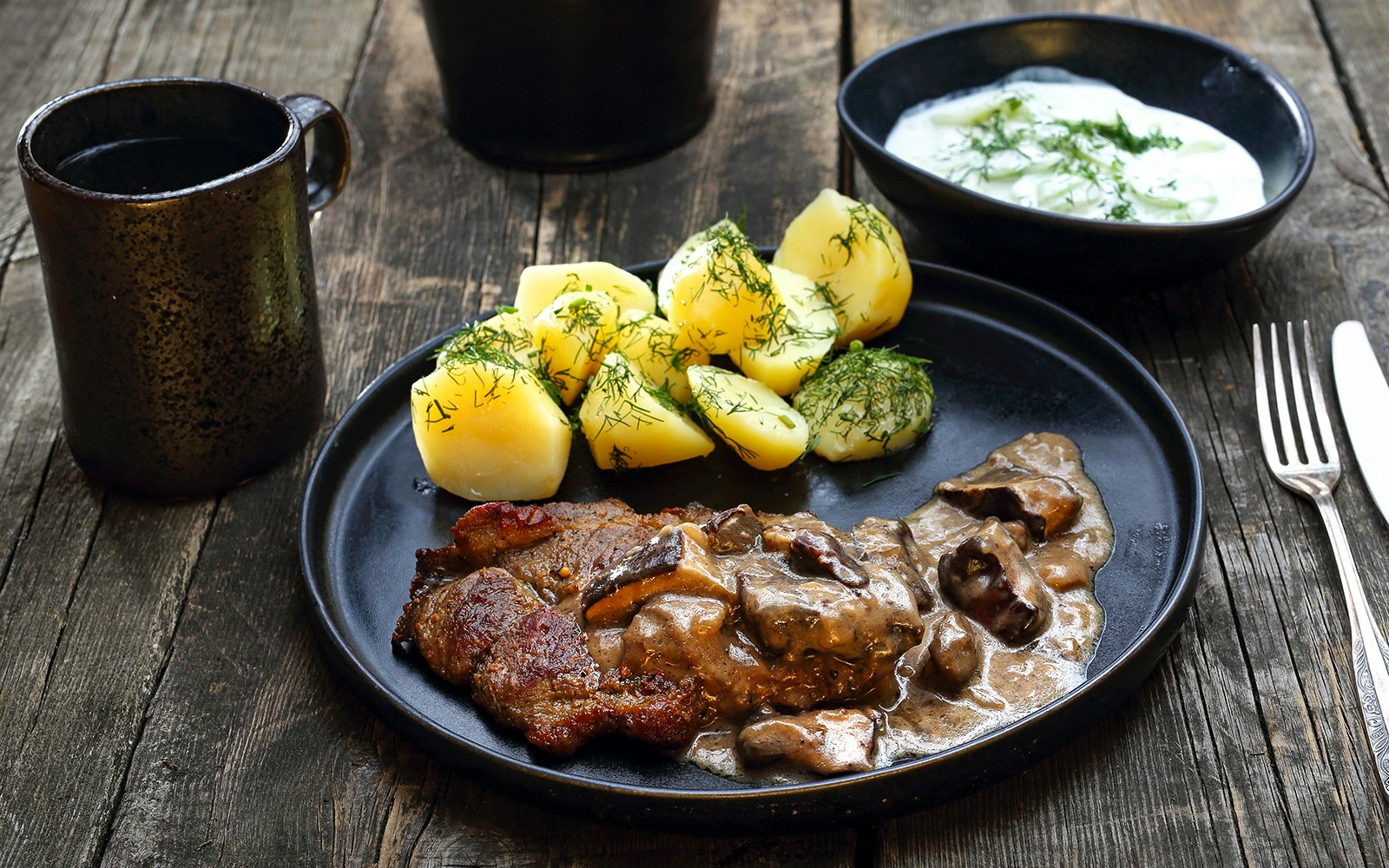 Grilled pork steak close-up at a local food tour in [City, Country].