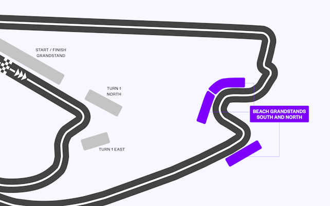 Miami gp grandstand