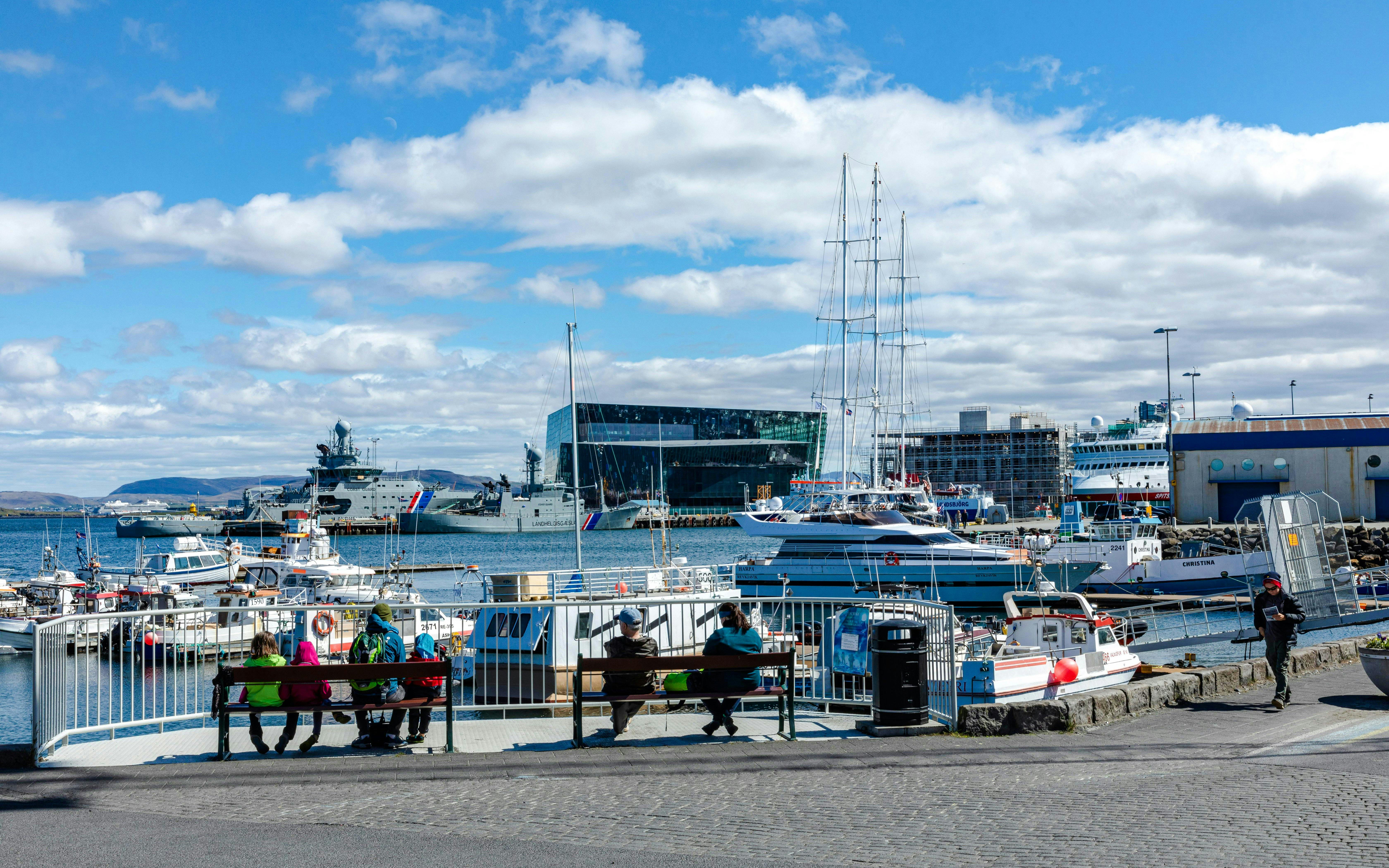 Den gamle havnen i Reykjavík