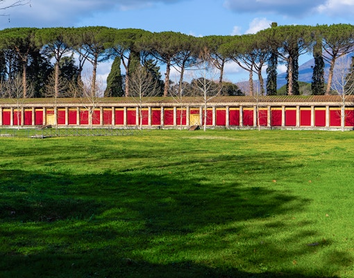 Pompeii Gymnasium Ball court