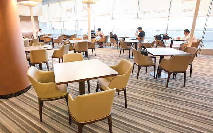 Matina Lounge seating area at Seoul Incheon Airport Terminal 1 East Wing.
