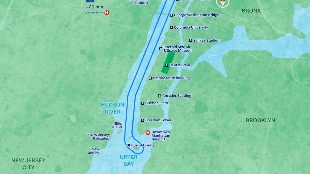 20-Minute tour from Downtown Manhattan