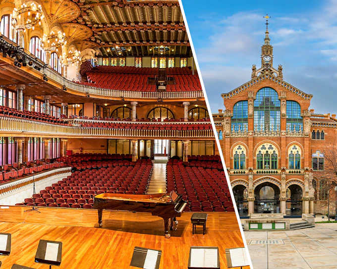 Combo: Palau de la Música Catalana + Sant Pau Art Nouveau Site Tickets