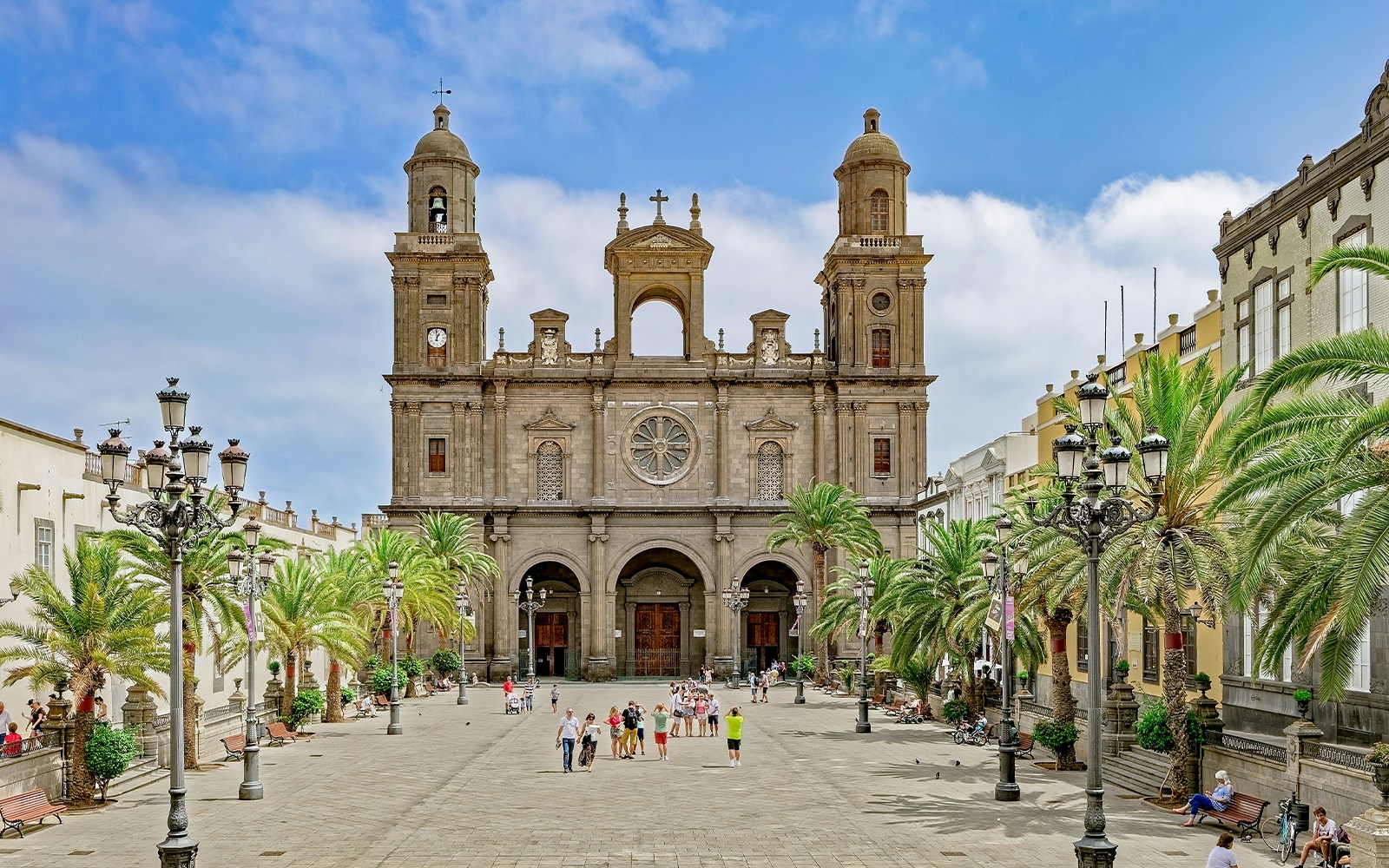 Santa Ana Cathedral in Las Palmas, capital of Gran Canaria, Canary Islands, Spain