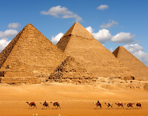 Luxury Nile river cruise - The Great Pyramids of Giza