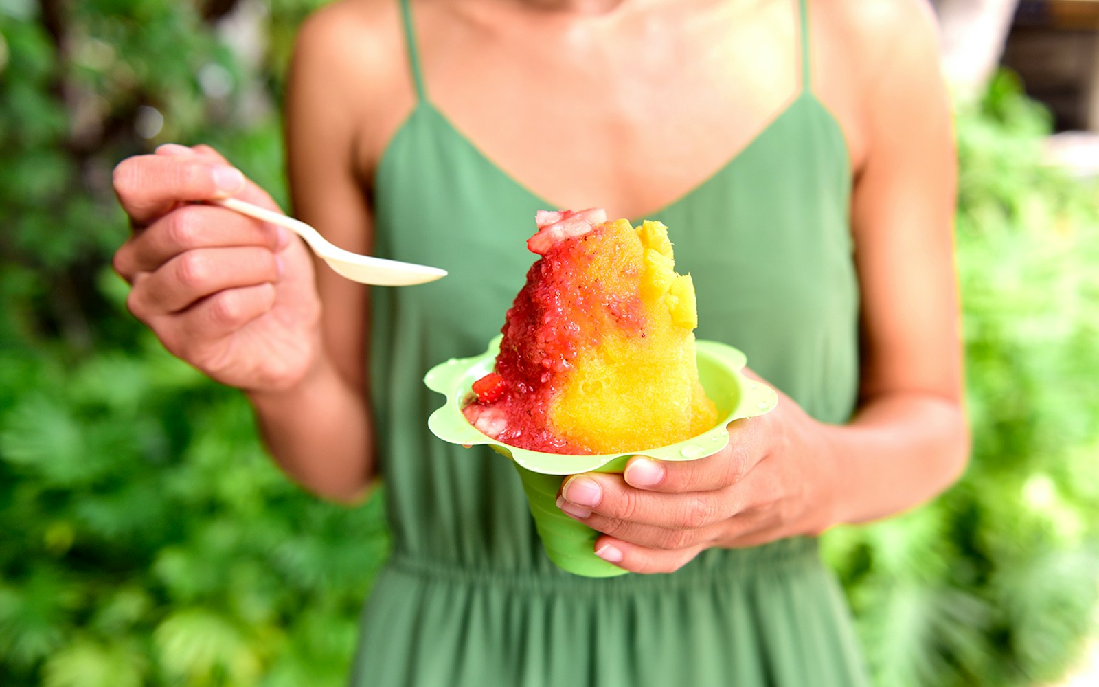 shave ice at Matsumoto