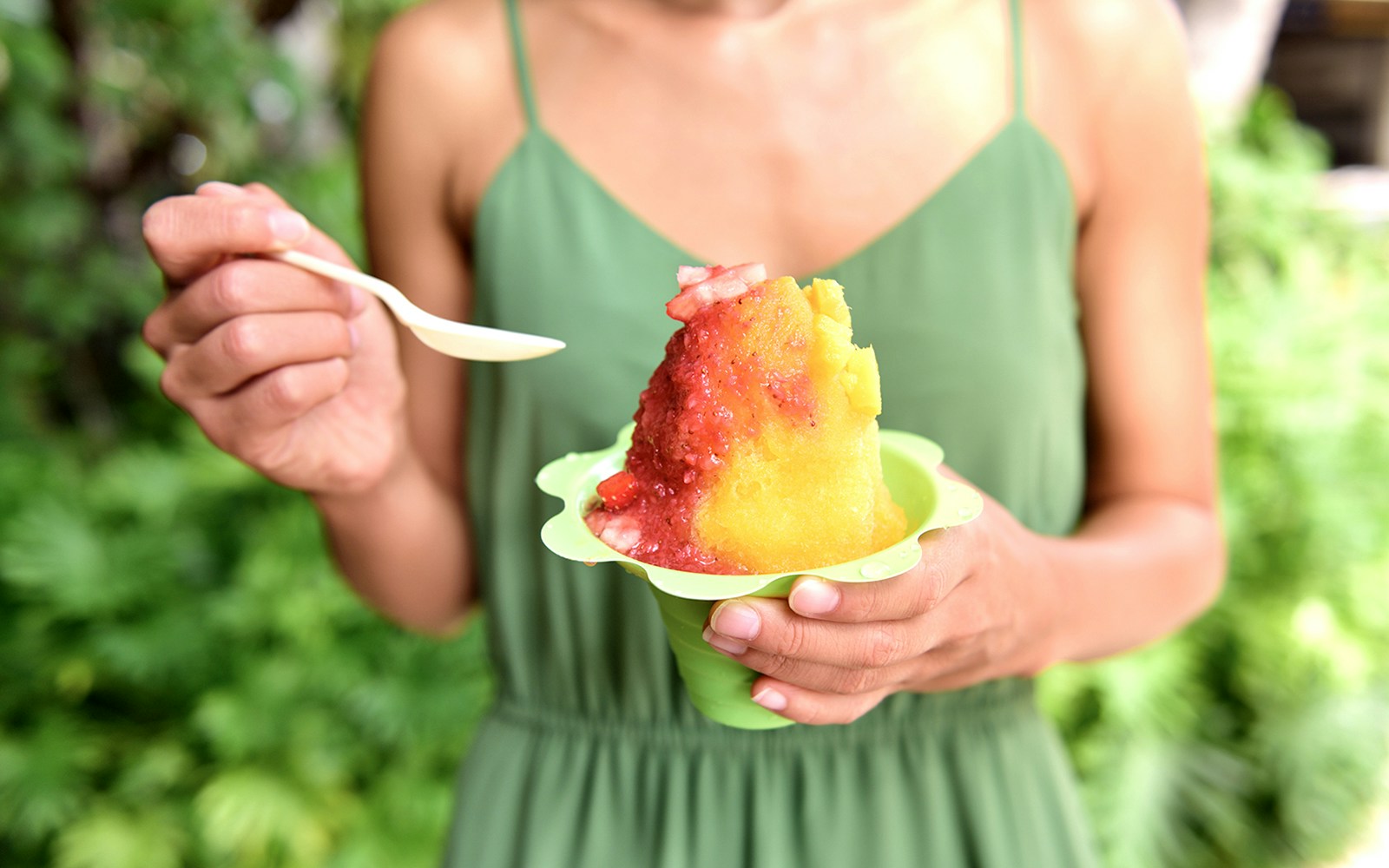 shave ice at Matsumoto