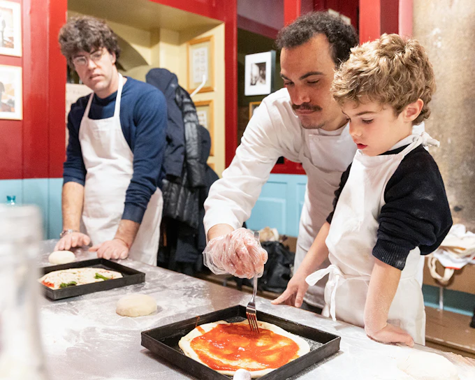Pizza and Tiramisu Cooking Class