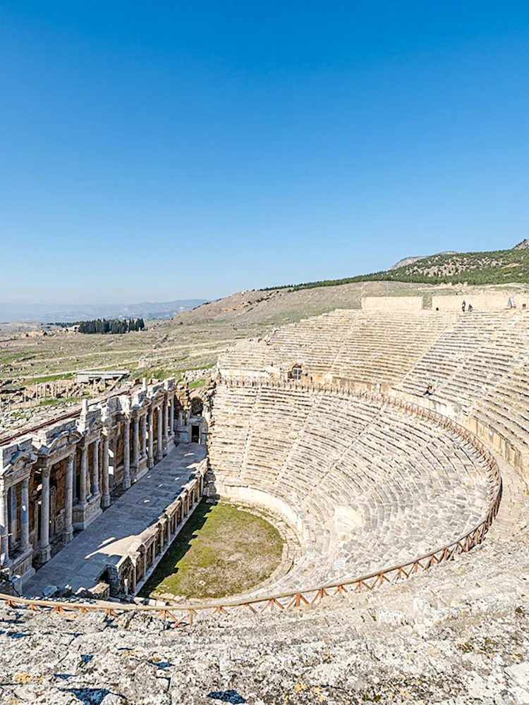 von antalya oder kemer aus: geführter tagesausflug nach pamukkale und hierapolis mit mittagessen-1