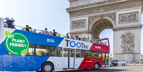 Tootbus Paris Hop-On Hop-Off Tickets