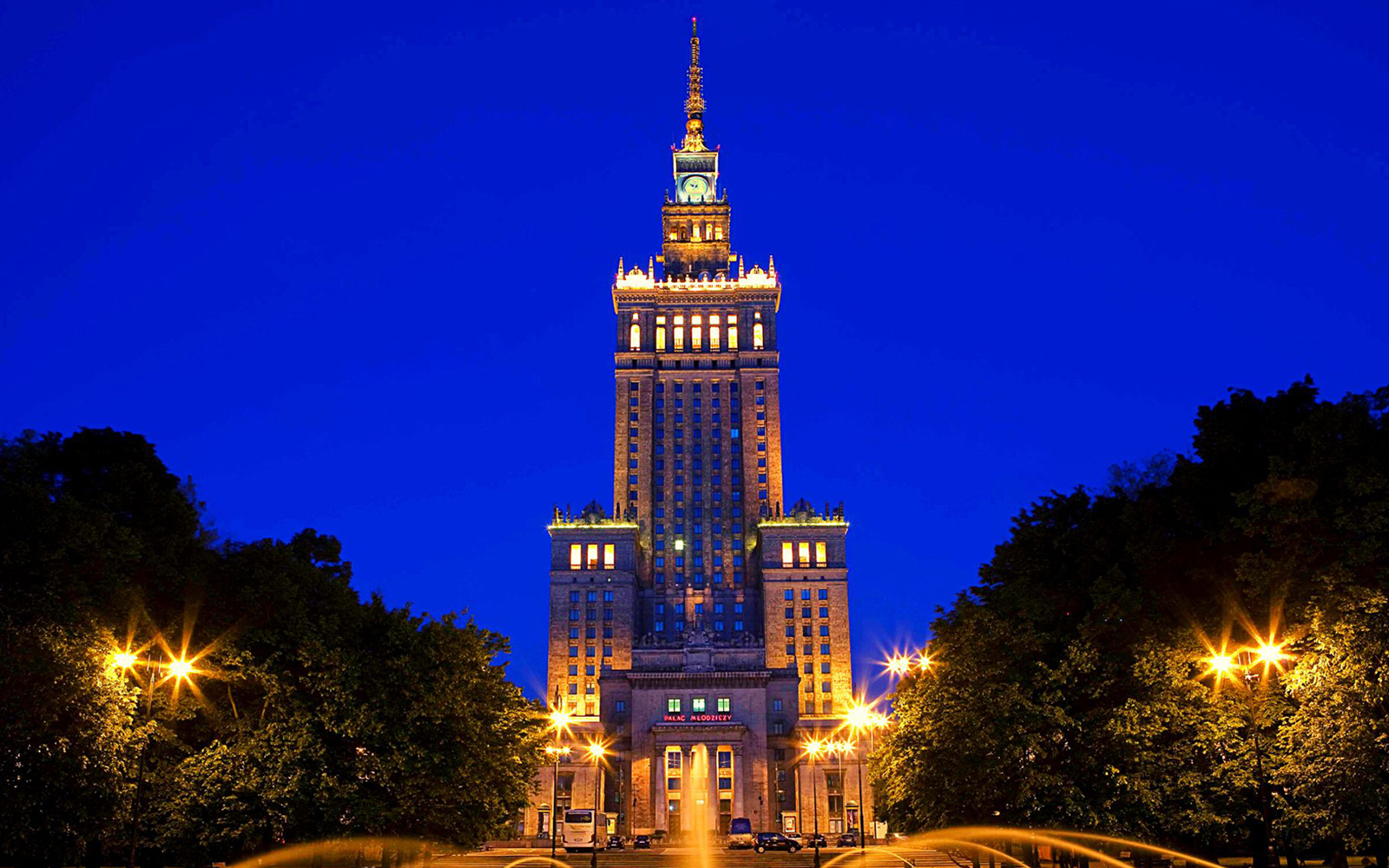 Palace of Culture & Science Entrance