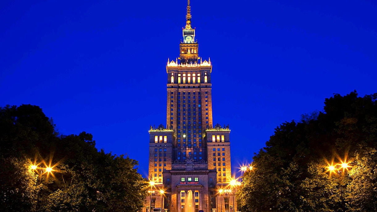 Palace of Culture & Science Entrance
