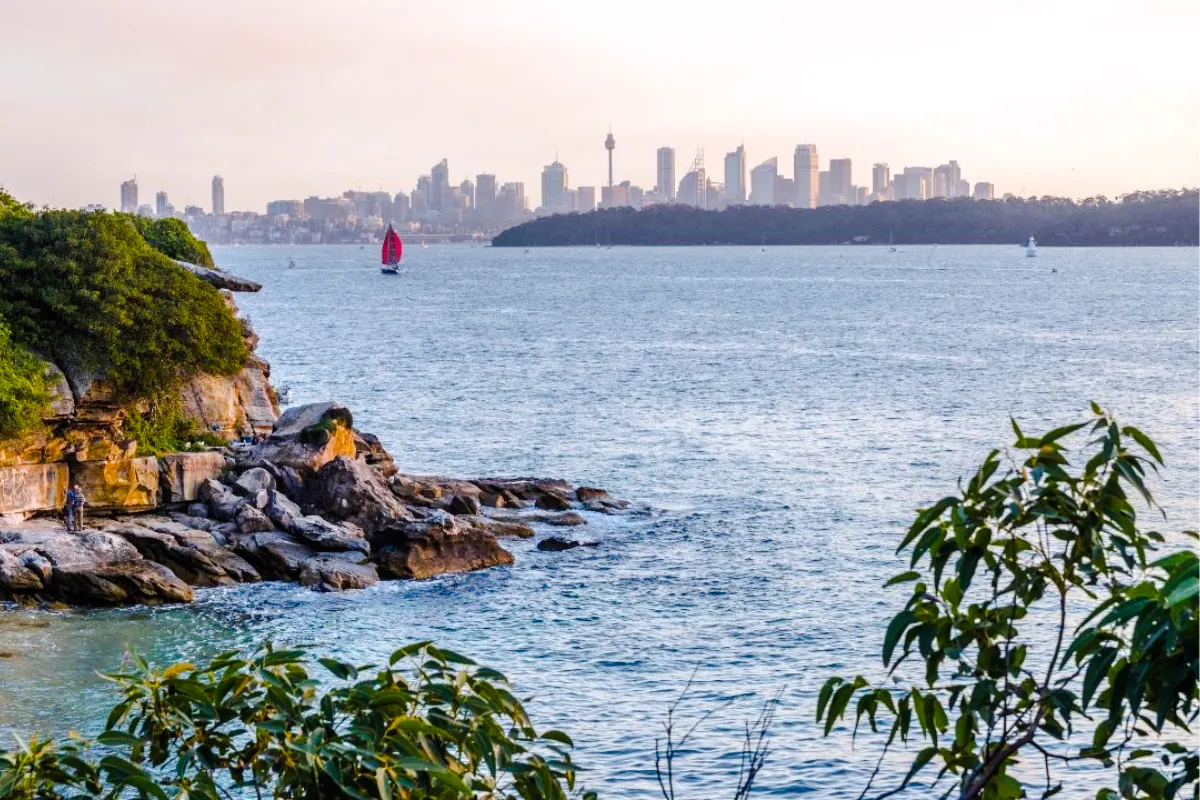 passeio a pé por watsons bay, em sydney, com passagens de balsa e almoço com fish and chips-1