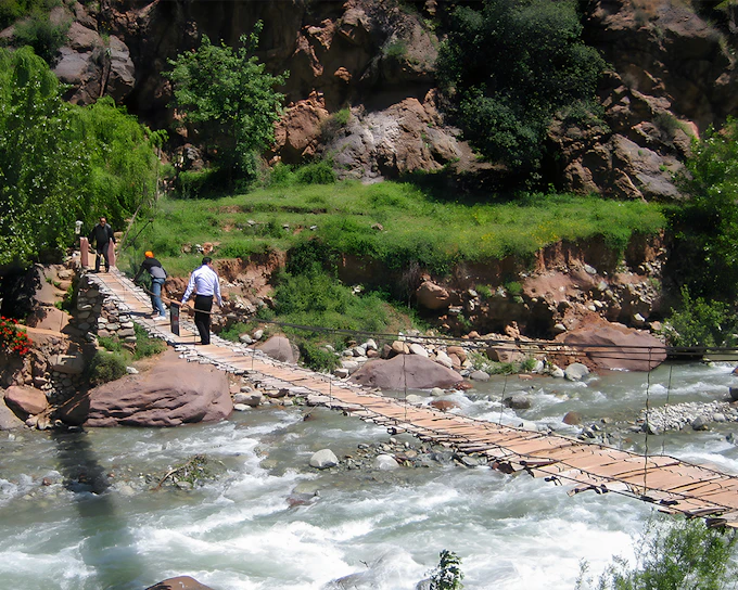 From Marrakesh: Full-Day Ourika Valley, Atlas Mountains and Waterfall Tour
