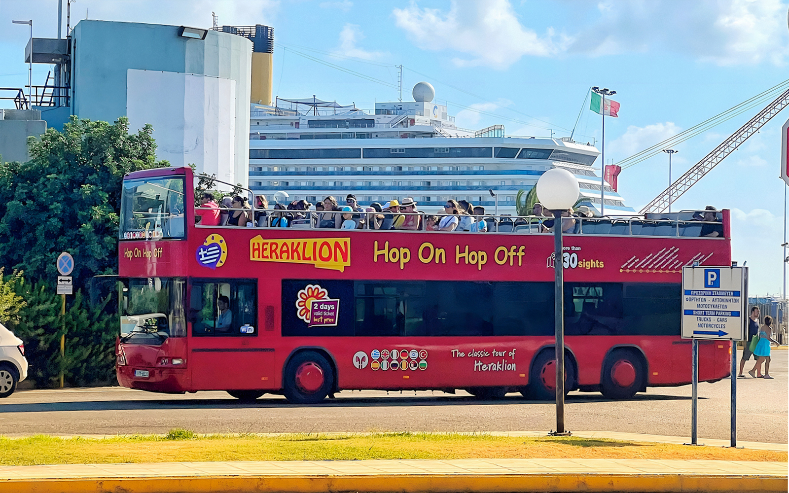 Autobús turístico Hop on Hop off en Heraclión