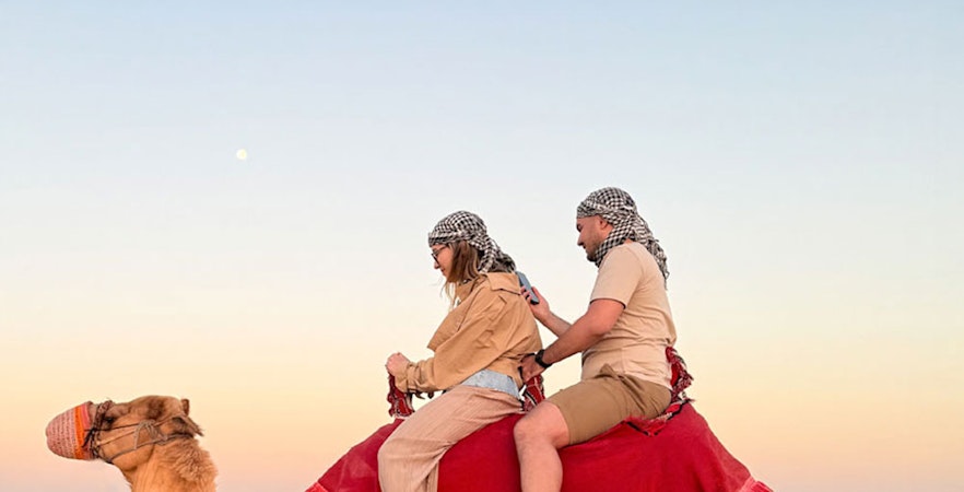 Paseos en camello en Dubai