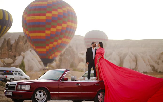 Cappadocia Sunrise Hot Air Balloon Flight with Hotel Transfers