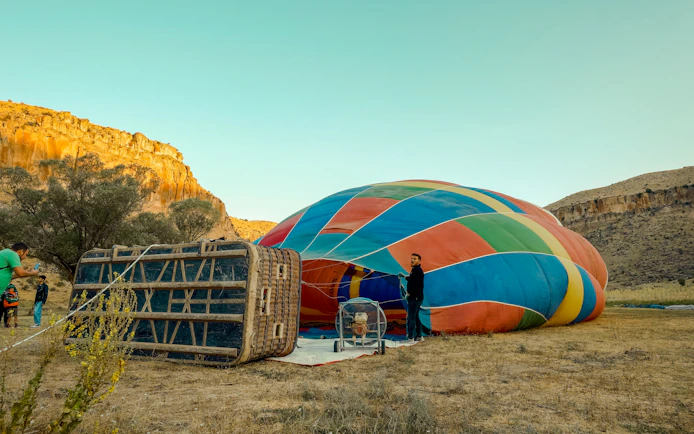 Cappadocia Sunrise Hot Air Balloon Flight with Hotel Transfers