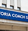Portão 19 da estação de ônibus de Victoria