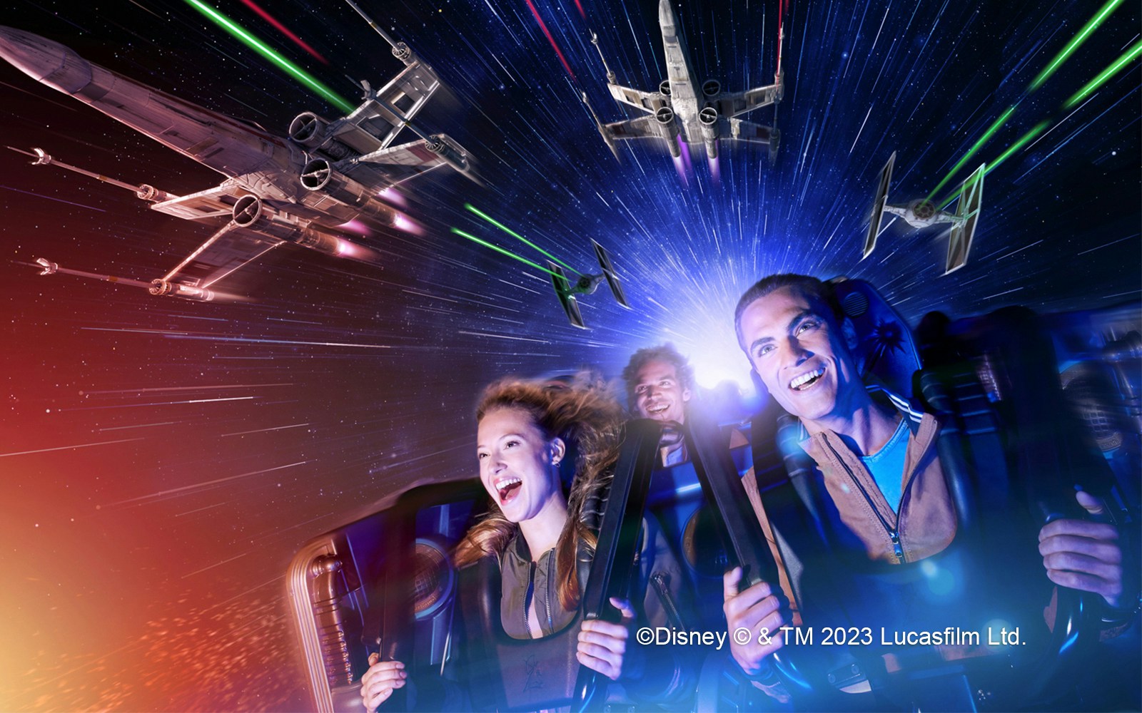 Star Wars Hyperspace Mountain Disneyland Paris