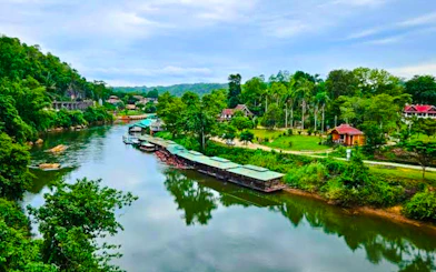 From Bangkok: Bridge Over the River Kwai and Elephants World Private Guided Tour with Lunch