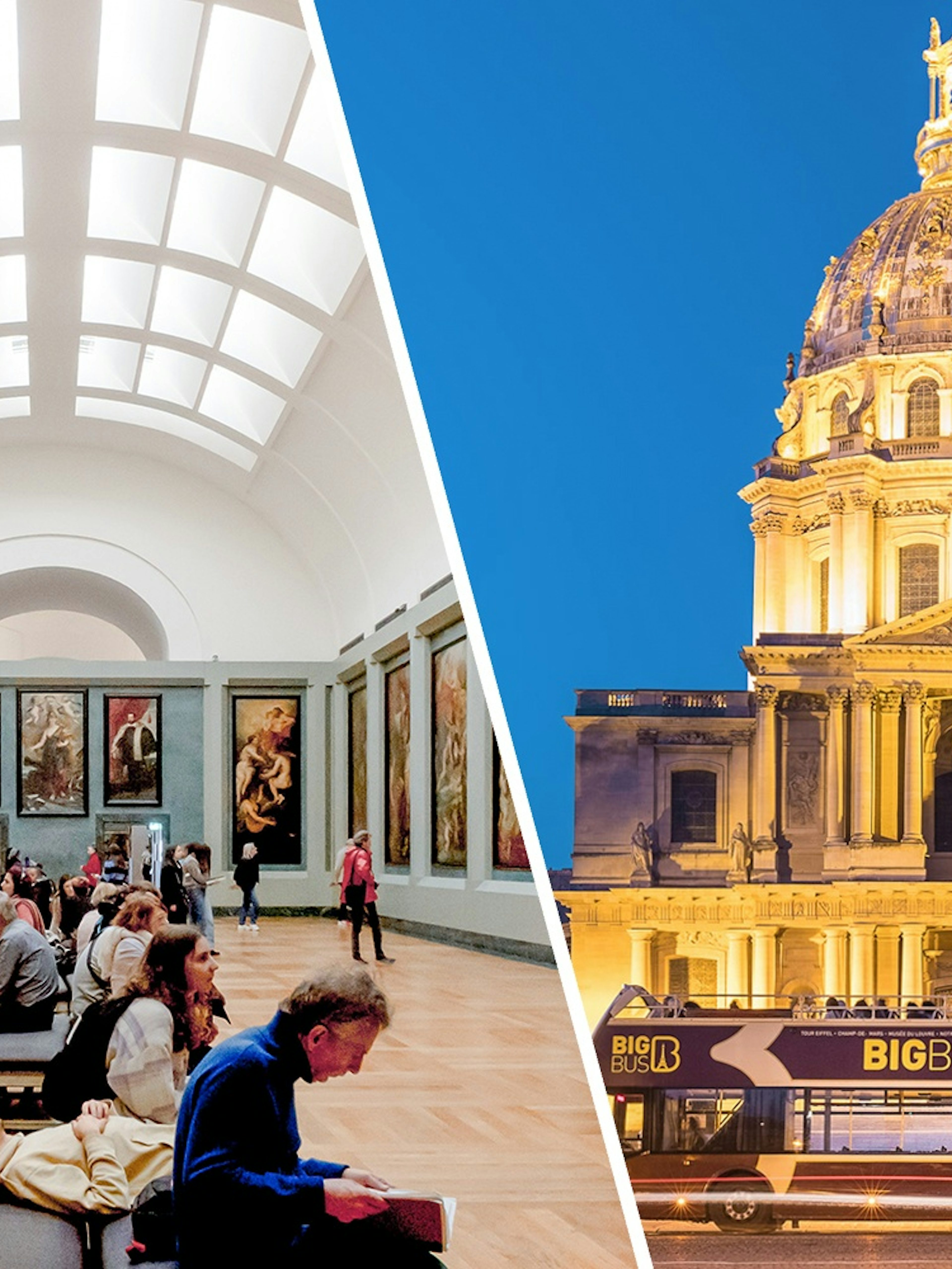Tourists viewing the Mona Lisa at the Louvre Museum in Paris with direct access.