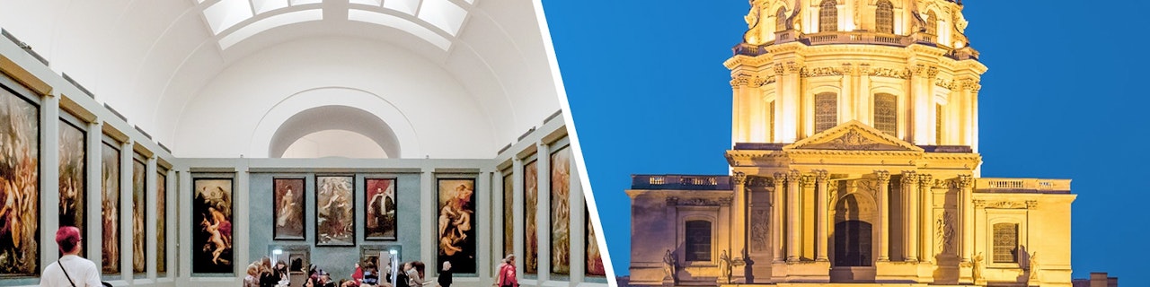 Combo: Ingresso con prenotazione anticipata al Museo del Louvre e tour Hop-on Hop-off con Big Bus Paris