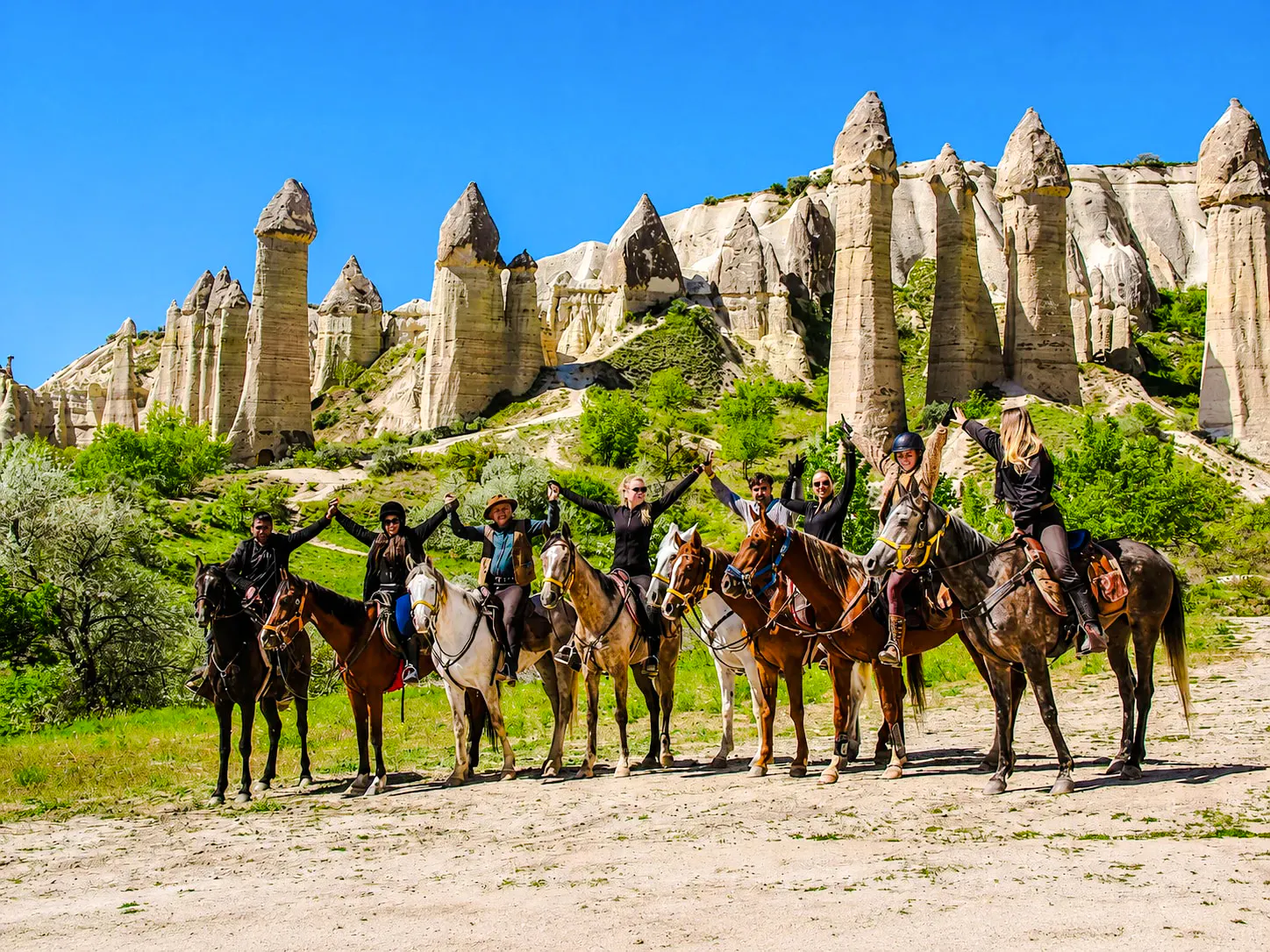 Cappadocia Sunset Horseback Ride with Hotel Pickup