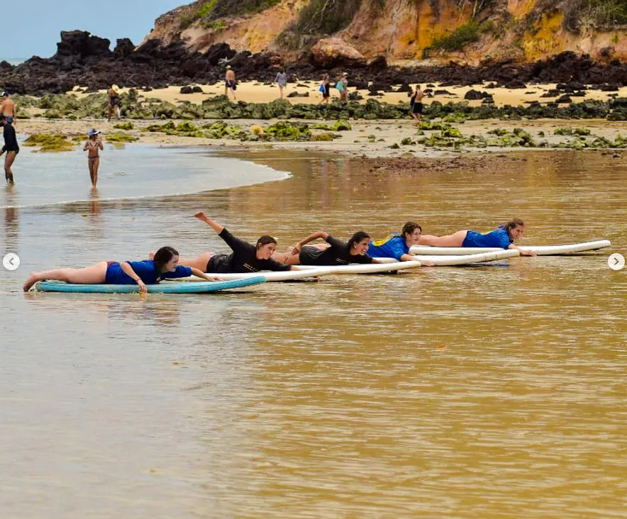 Praia do Madeiro Surf Lesson with Instructor in Pipa