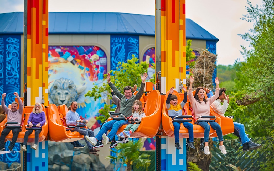 Visitors enjoying a ride at LEGOLAND® Windsor Resort.