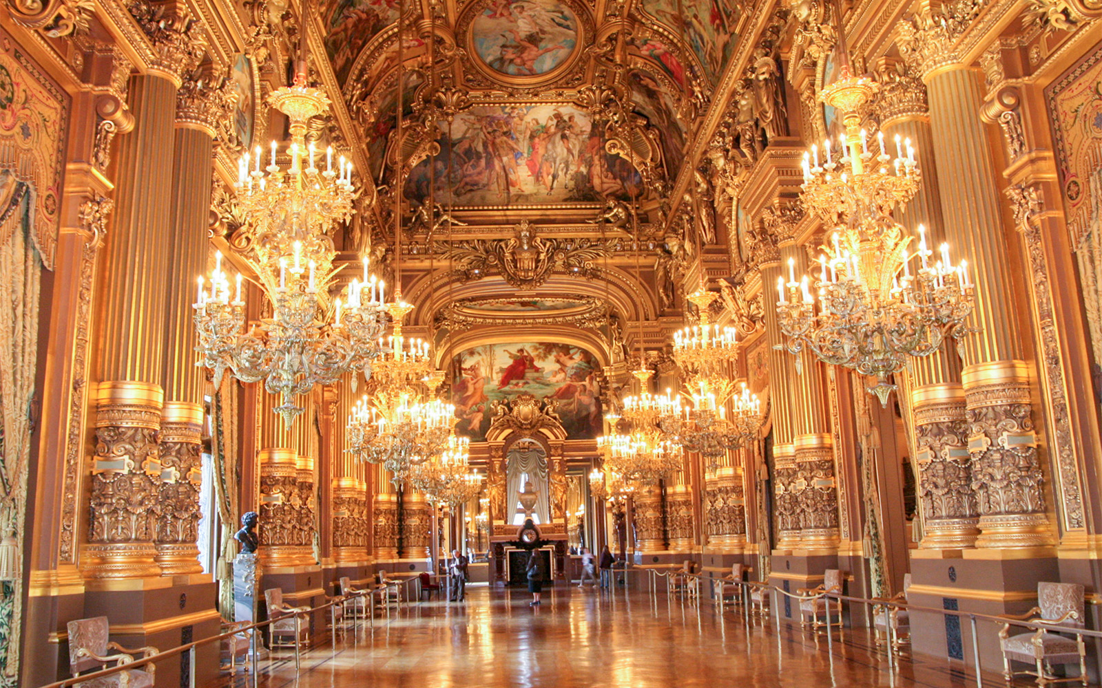 Opéra Garnier architecture - Grand foyer