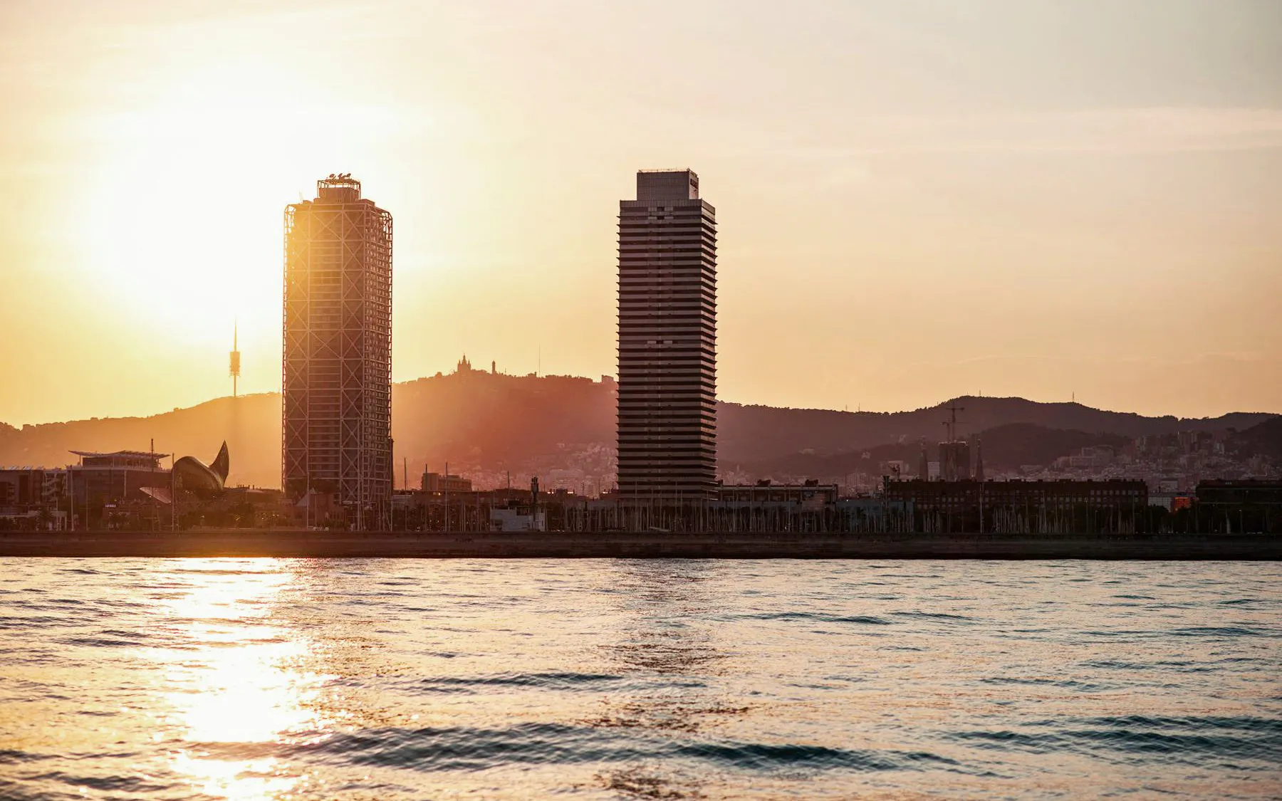 barcelona: katamaran-cruise ved solnedgang-7