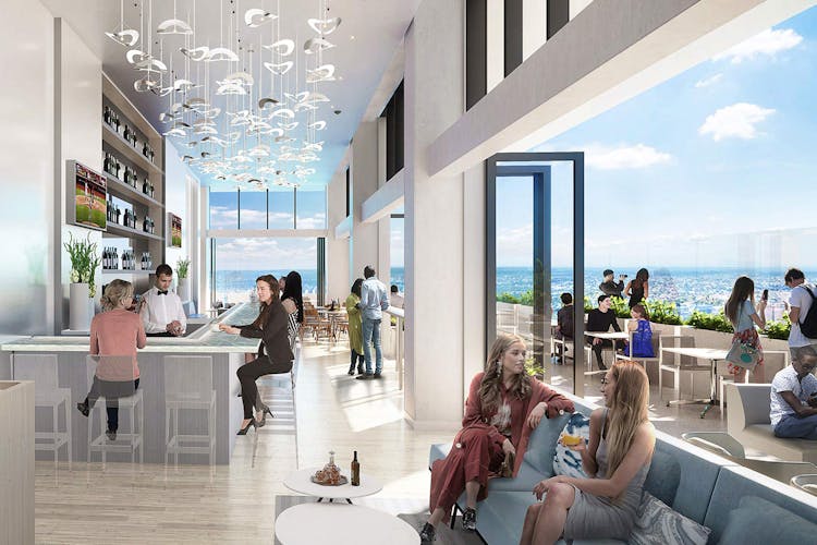 The Cloud terrace in View boston