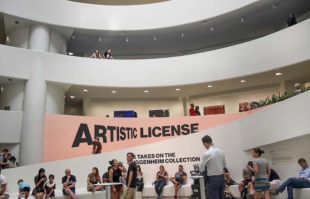 Rotating exhibitions Guggenheim Museum