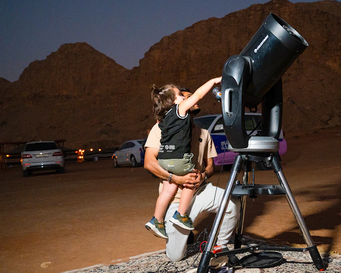 Mleiha: Expert-led Stargazing Experience with Telescope Viewing