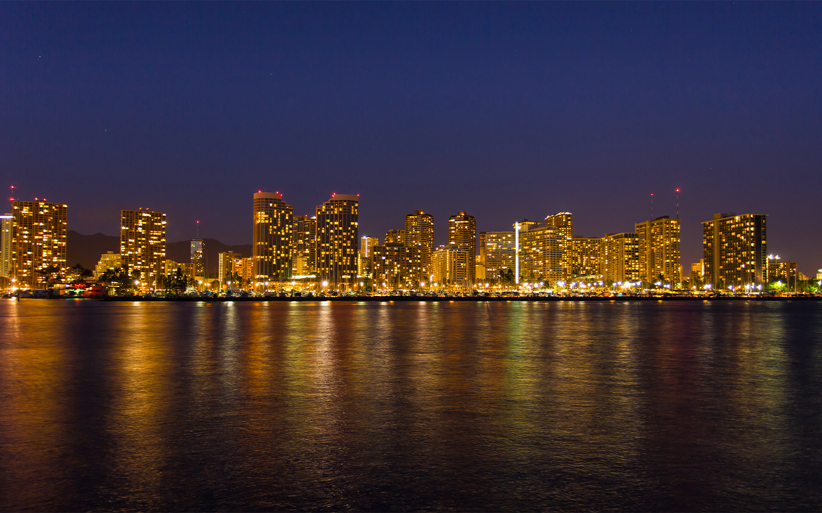 Perfil urbano de Honolulu